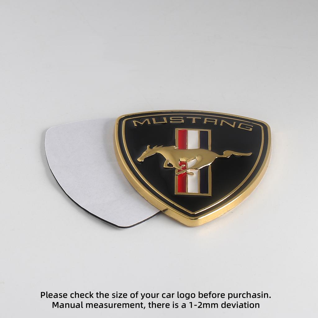 3D Metal Car Body Emblem Sticker Trunk Badge Decoration Decal For Ford Mustang Focus Ranger Fiesta S-max Kuga Mondeo Accessories