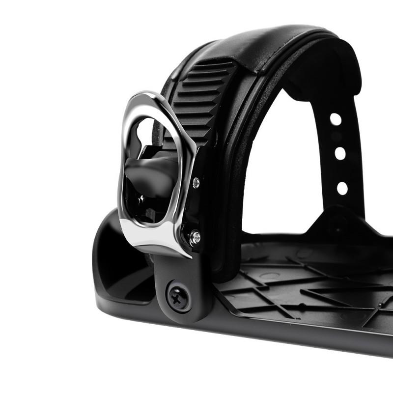 Mini Ski Skates Adults Outdoor Snow Sport Dual-Board Freestyle Skiing Equipment ABS Construction Strong Flex