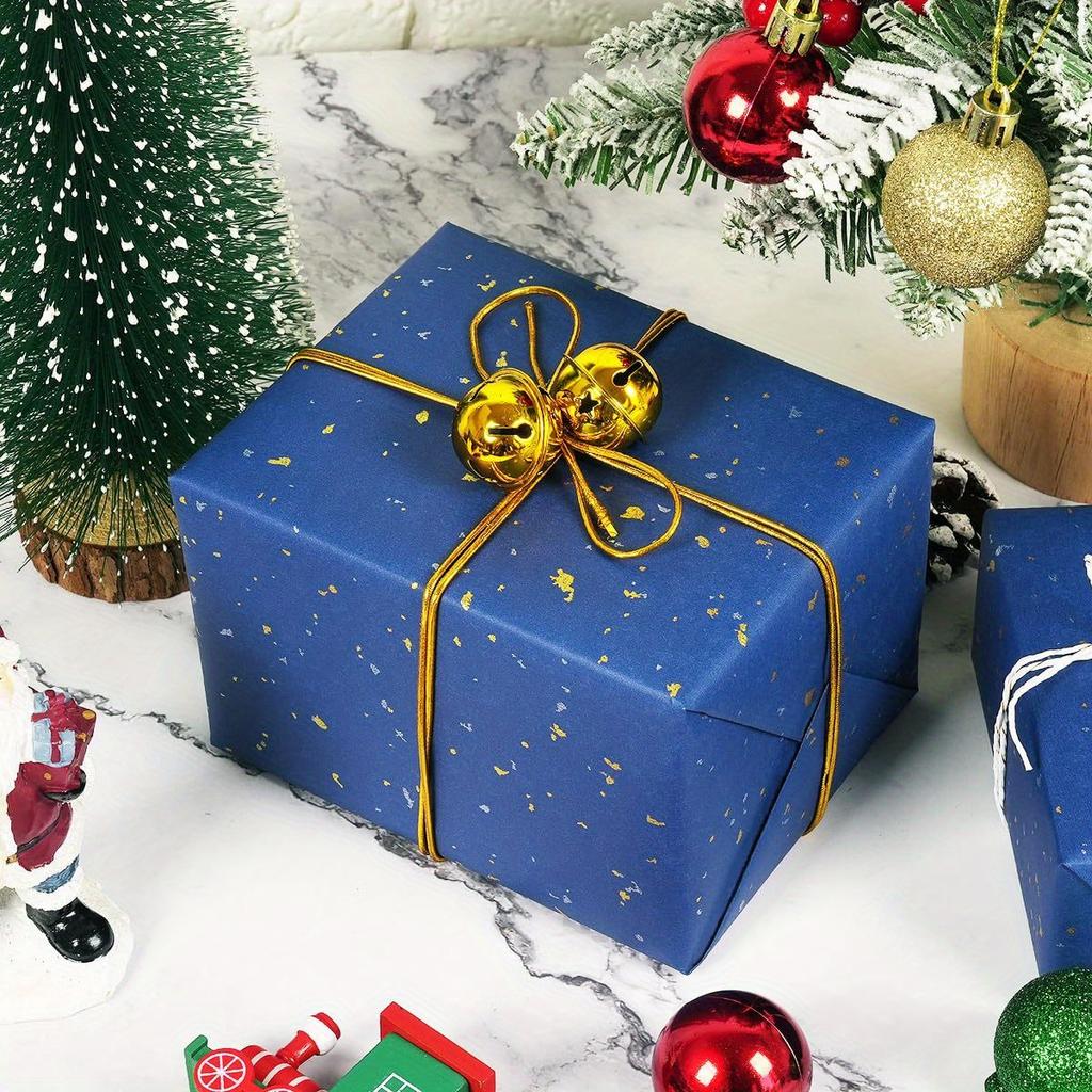 Elegant Matte Kraft Wrapping Paper Roll- 43.18cm x 3.05m,For Birthdays, Christmases, Weddings, Festive Paper,Gift Wrapping Paper