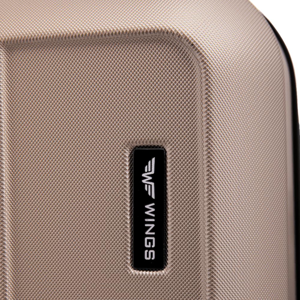 Large Wings 28" Harrier Champagne Suitcase