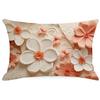 New Retro Floral Pillowcase Creative Oil Painting Engraving Style Print Home Sofa Cushion Pillowcase