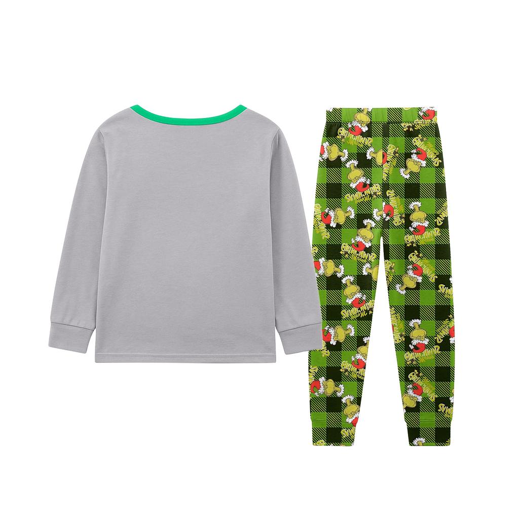 Cartoon Letters Print Family Matching Long Sleeved Parent-child Suit Home Clothes Suit Fall