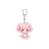 55MM Anime Puella Magi Madok Keychain Kaname Madoka/Akemi Homura/Miki Sayaka Key Chain Acrylic Model Plate Christmas Gifts