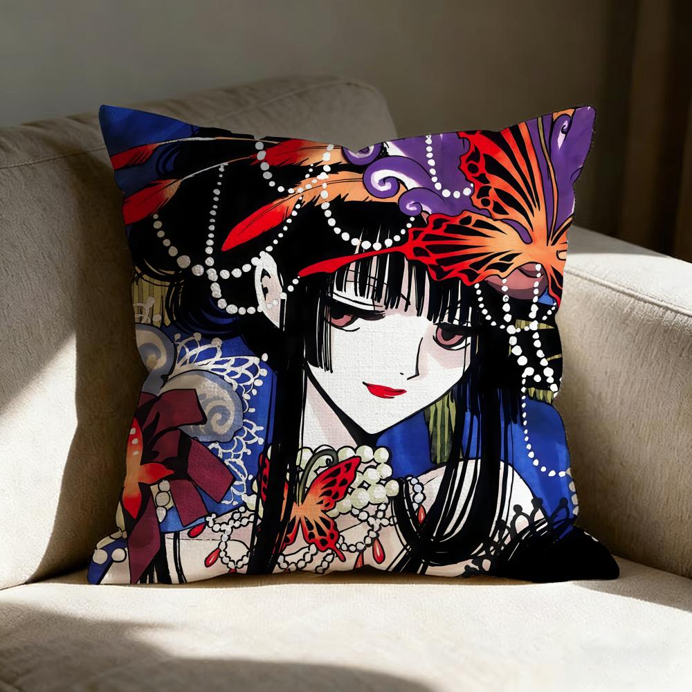 Anime XxxxHOLiC Yuuko Pillow Case Pillowcase Doublesided Printed Sofa Cushion Bedroom Headboard Pillow