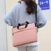 Ultra Thin Laptop Handbag for 13-14inch High-capacity Computer Storage Bag Shockproof Waterproof Laptop Sleeve Case Business Use