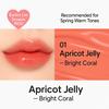 Daiso Cococaga by Forencos Nyang Jelly Glow Tint (01 Apricot Jelly
