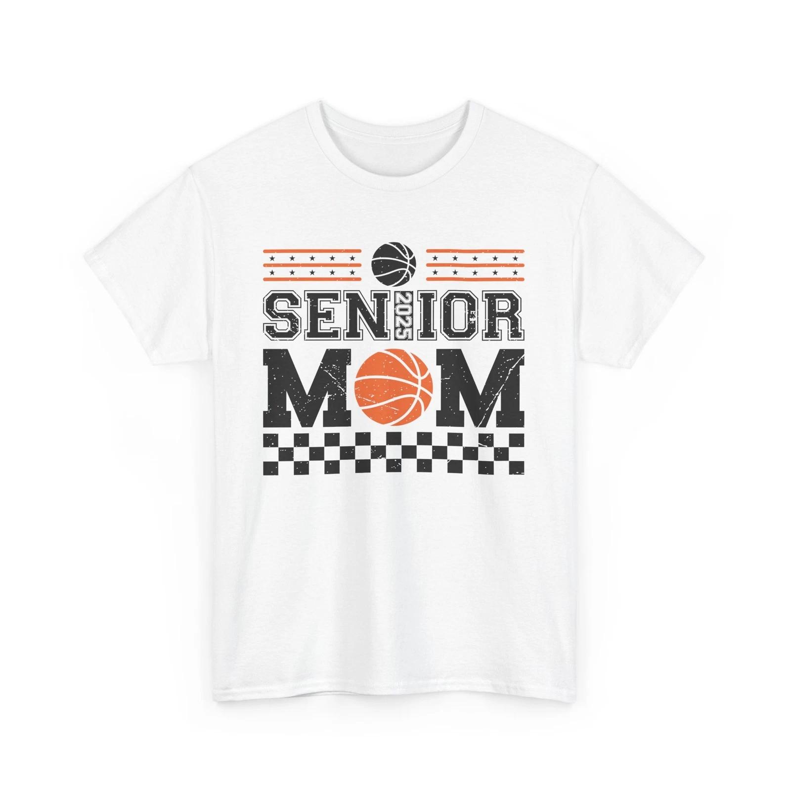 Basketball and Hoops Tee | Athletic Street Style Shirt - Senior Mom T-Shirt 4XL
