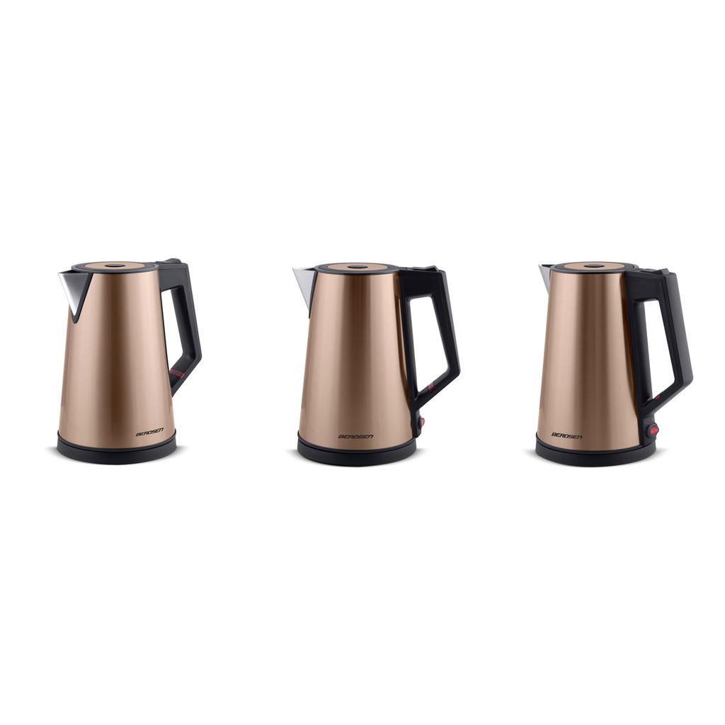 Chaleira Elétrica 1.7L Berdsen Bd-708 Cobre