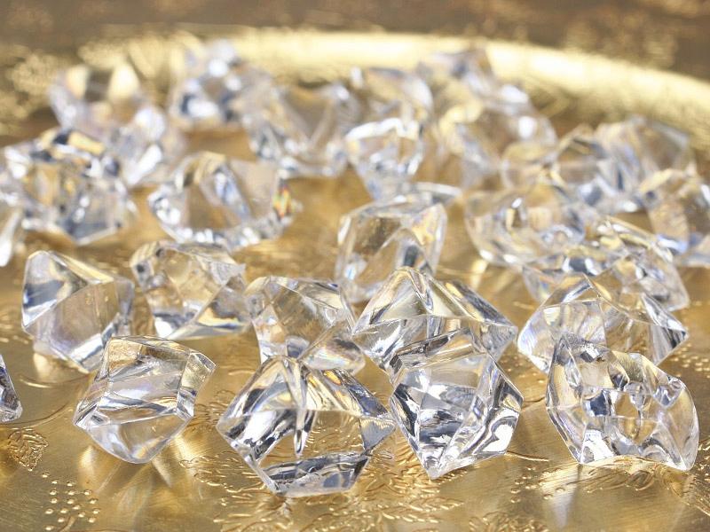 Crystal Ice, Colorless, 25 X 21Mm 1Pc.