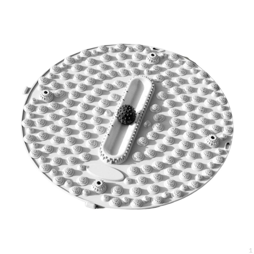 Fußmassagekissen Akupressurmatte 21,65 Zoll Durchmesser Bequem Vielseitig Rundes Massagegerät Stehend