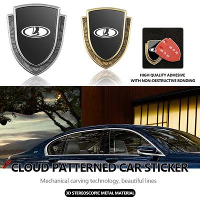 For Lada Car Sticker Emblems Side Shield Auto Styling Badge Auto Body Window Decal Xray Granta Largus Kalina Largus Priora