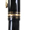 Excellent MONTBLANC fountain pen Meisterstück 149 white star Black gold 14K mens Used
