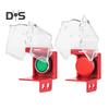 1/2/3Pcs Emergency Stop Button Cover Transparent Design Simple Installation Highly Visible Push Button Switch Cover Large Push Button Lockout