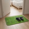 Flannel Football Field Floor Mat Non-slip Small Rug Home Decor Small Carpet  Bathroom