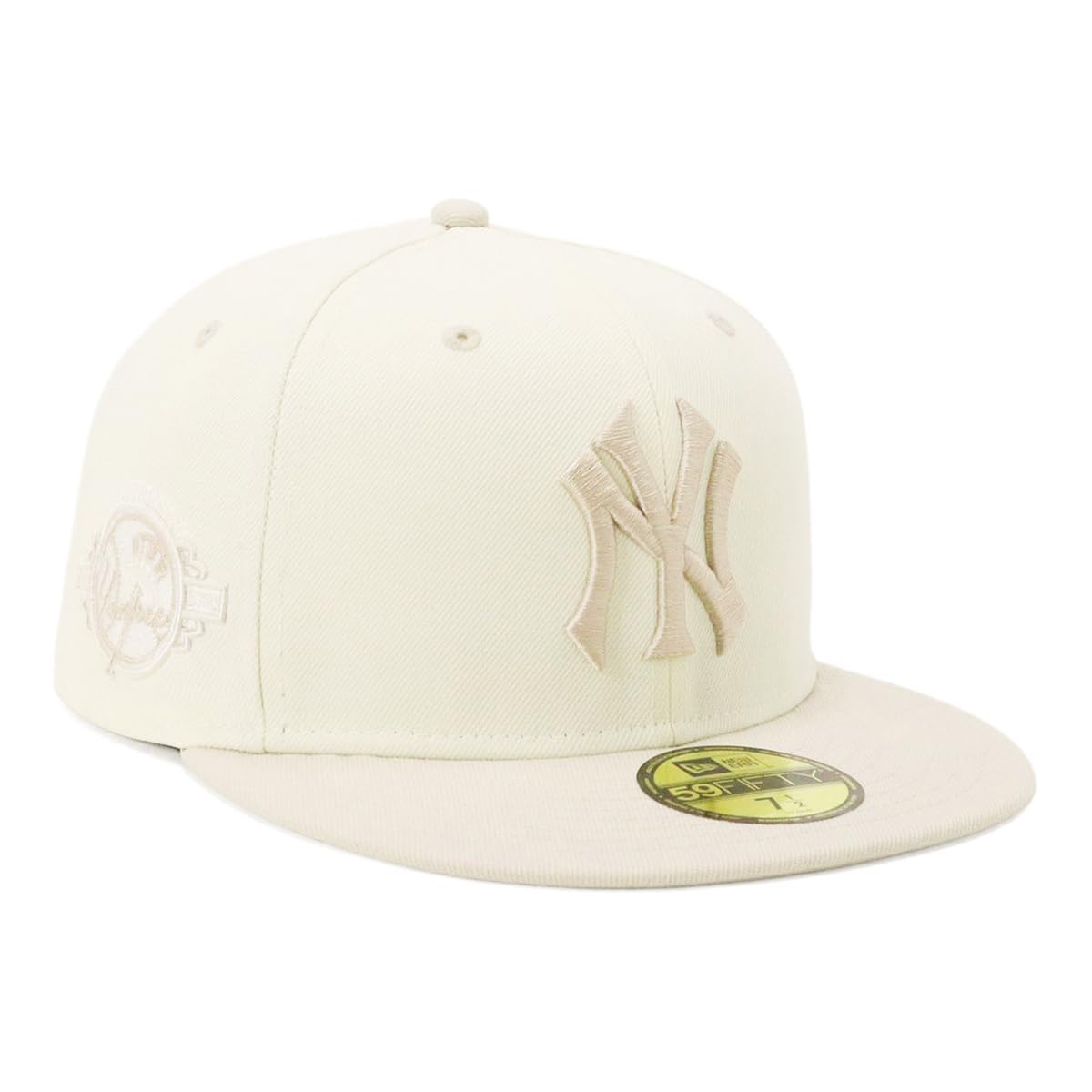 

New Era newera кепка 59FIFTY 14561985 NER35C7896 MLB New York Yankees NY Белый Бежевый 8 БОКОВАЯ НАШИВКА эксклюзивная шляпа ONSPOTZ 59FIFTY New Era Глубокая бейсболка UV