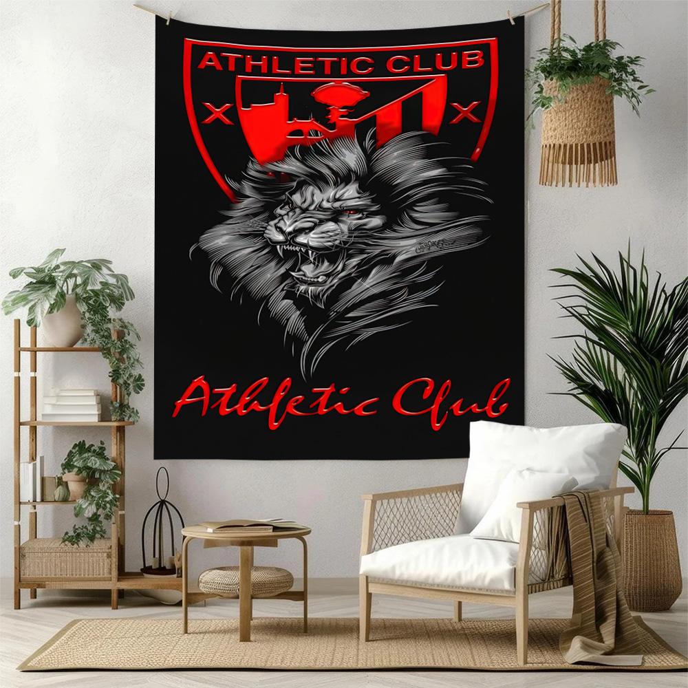 Atletico Madrid Wall Decor Tapestry Art For Pet Memorial Birthdaywedding Party Backdrop Family Gift