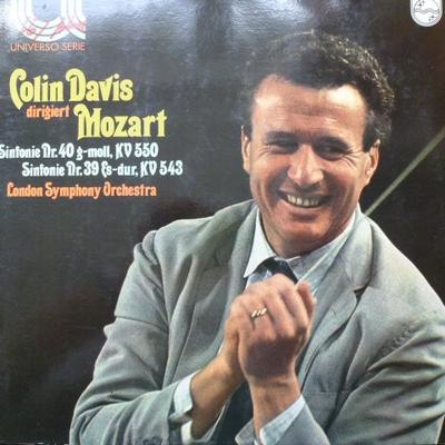 LP Record WOLFGANG AMADEUS MOZART, SIR COLIN  - Sinfonie Nr.40 KV 550 / Sinfonie Nr 6580029 Philips 1971 Netherland Classical Used