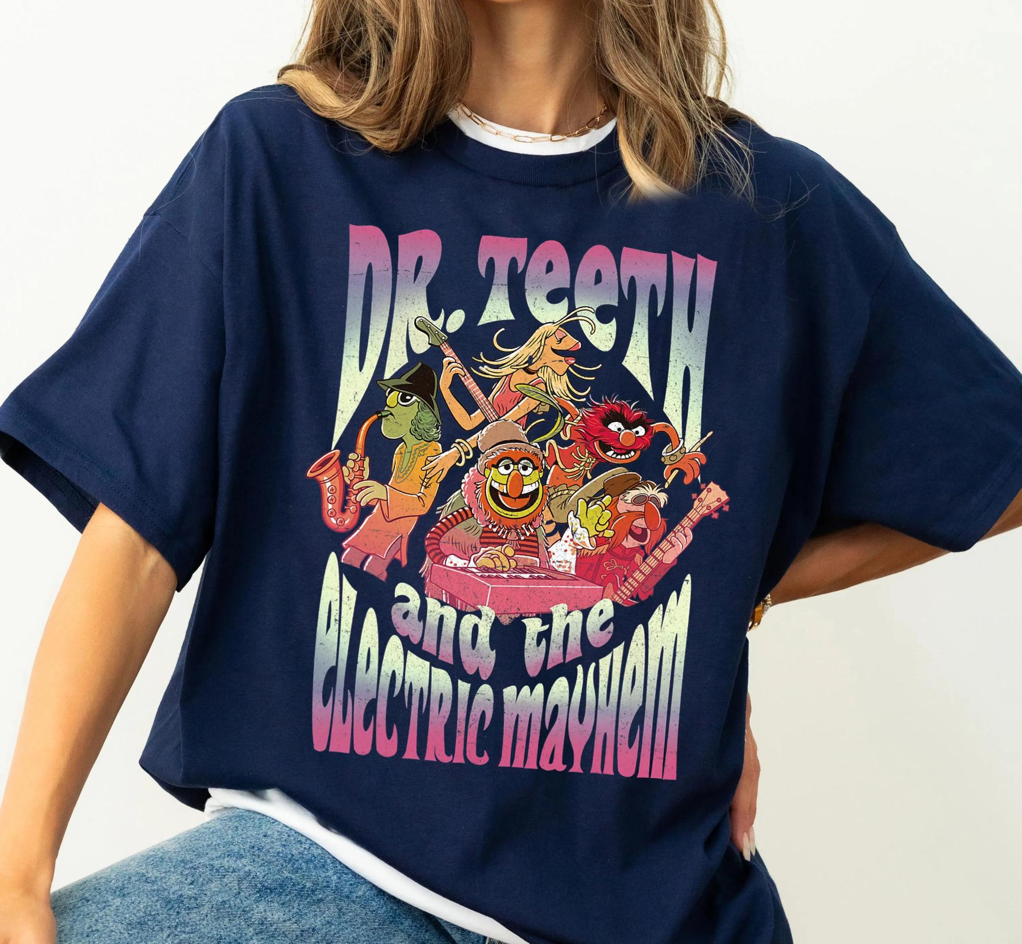 The Muppets Dr Teeth and The Electric Mayhem Shirt Family Shirt Walt World Shirt land Trip Outfits S