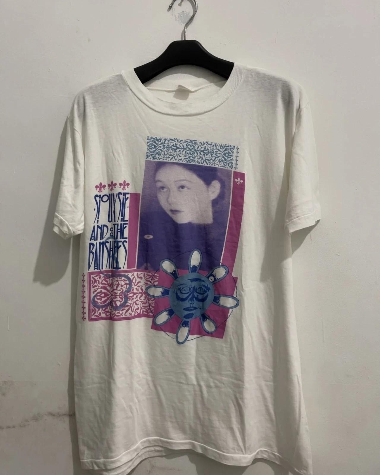 Remake Siouxsie and the Banshees band 90s Retro T shirt Unisex Men Women S