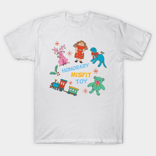 

Men Black Print T-shirt Honorary Misfit Toy No-Cut Transfer Paper Print Cotton Tshirt 4XL білий