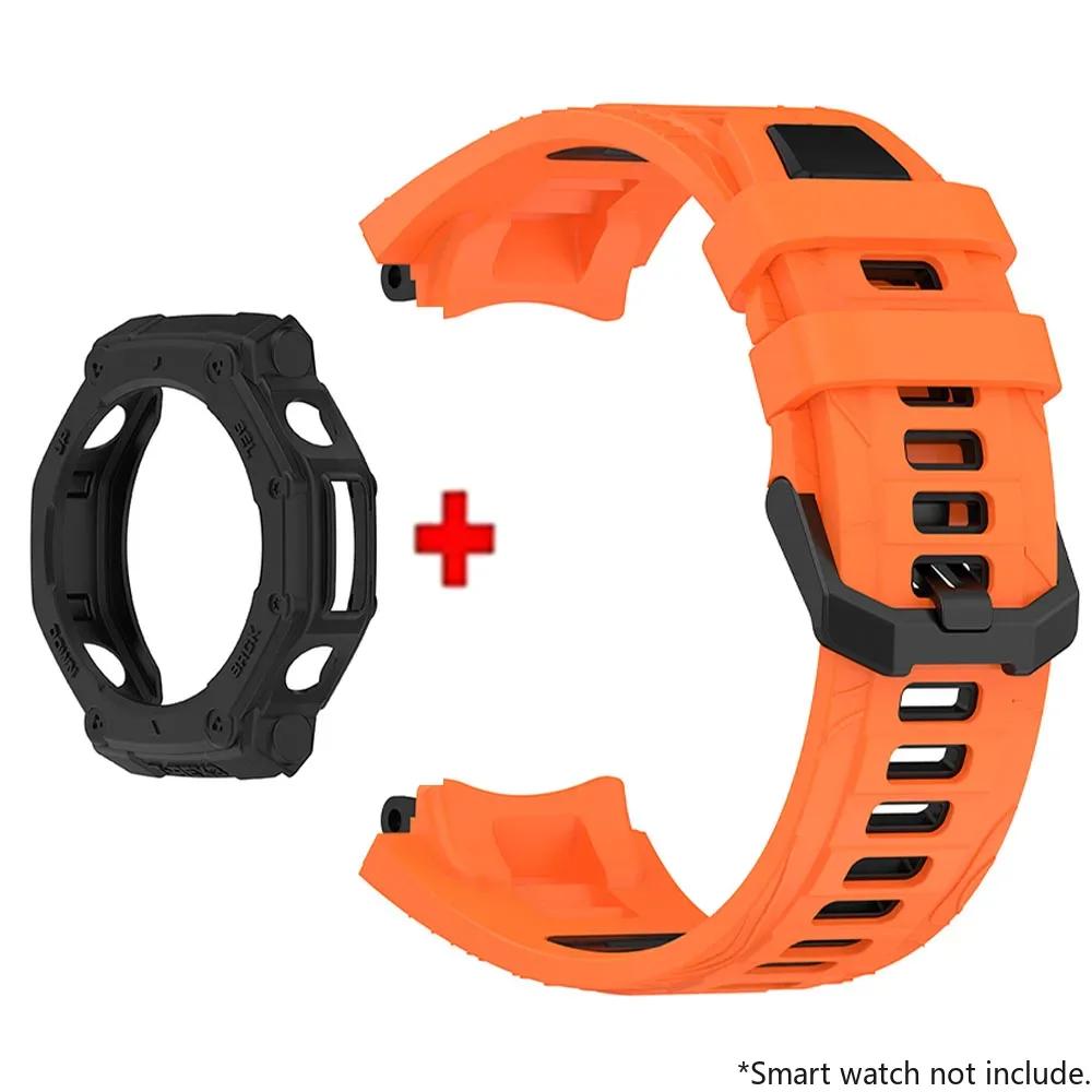 Silikonový řemínek a pouzdro pro chytré hodinky Huami Amazfit T-REX 3 Řemínek Náramek T-Rex3 Sportovní náramek Náramek na zápěstí S nástrojem