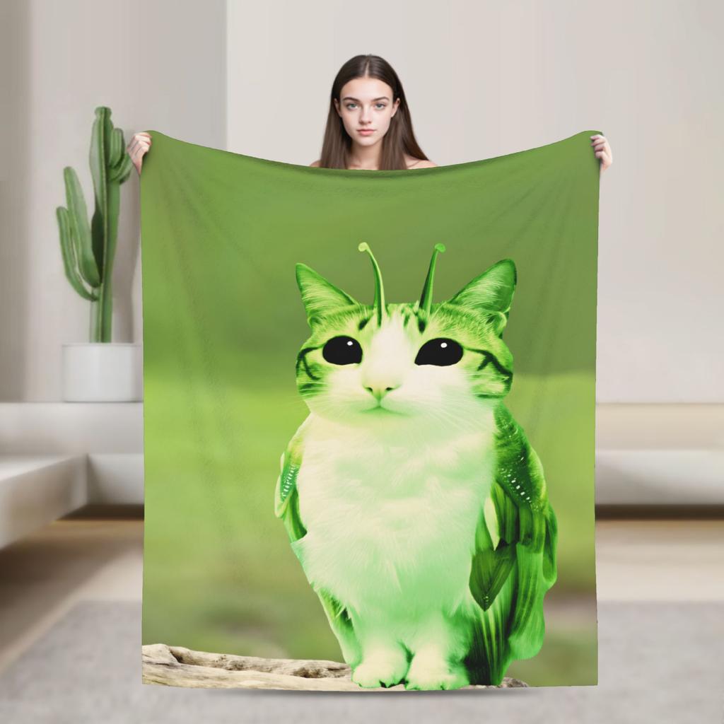 Meowl Cat Owl Plush Toy Animal_1 Blanket Super Soft Quality Winter Blanket Airplane Travel Sofa Bed Novelty Quilt