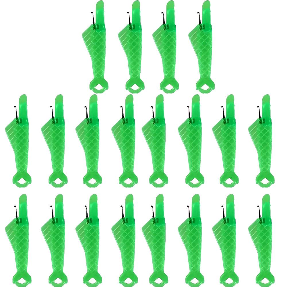 Mini Symaskinsnål Trädare Med Krok Nålinsättningsverktyg Äldre Snabb Automatisk Växlare Hantverksaccessoarer 20 ST