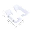 2PCS Plug-in Tennis Racket Wall Mount Weatherproof Sports Court Fence Hook  Fence Mount