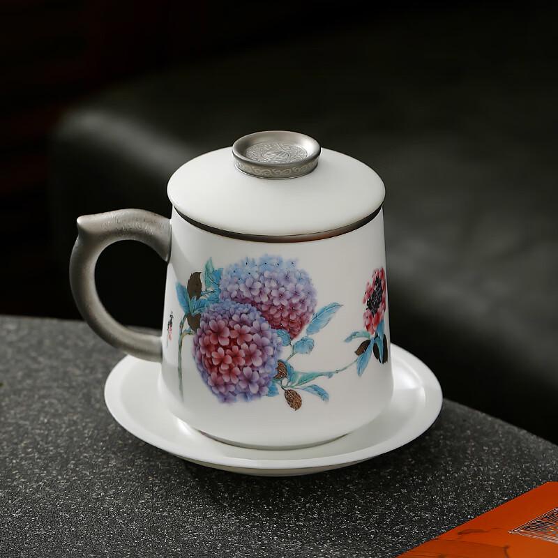 

Long Xun Yao Haichuan Ceramic Tea Cup by Master Huang Xudong