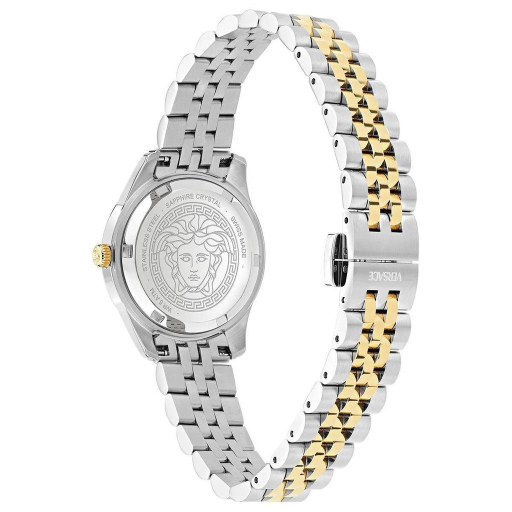 Versace VE9CA0324 Women’s Watch | Green Dial | Two-Tone Stainless Steel | Swiss Made