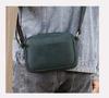 Retro Crazy Horse Leder Herren Umhängetasche - Echte Rindsleder Schulter Messenger Tasche