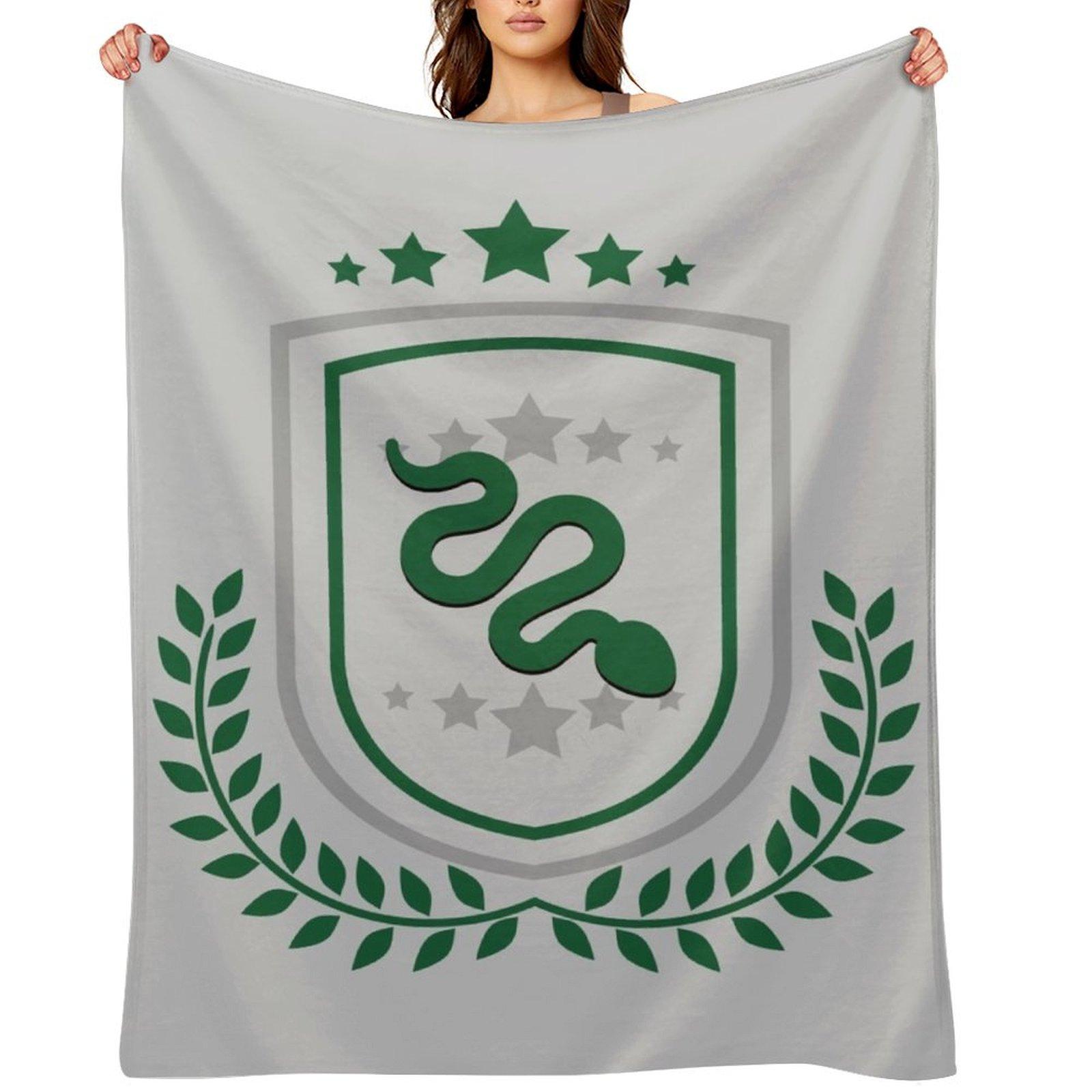 Snake Star Emblem Throw Blanket anime Soft Big Thermal Nap Blankets 30x40in