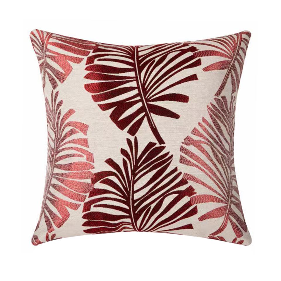 leaf design cushions