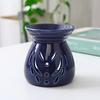 Ceramic Tea Light Candle Holder Small Essential Oil Burner Wax Melt Warmer Aromatherapy Aroma Diffuser for Home Bedroom Decor