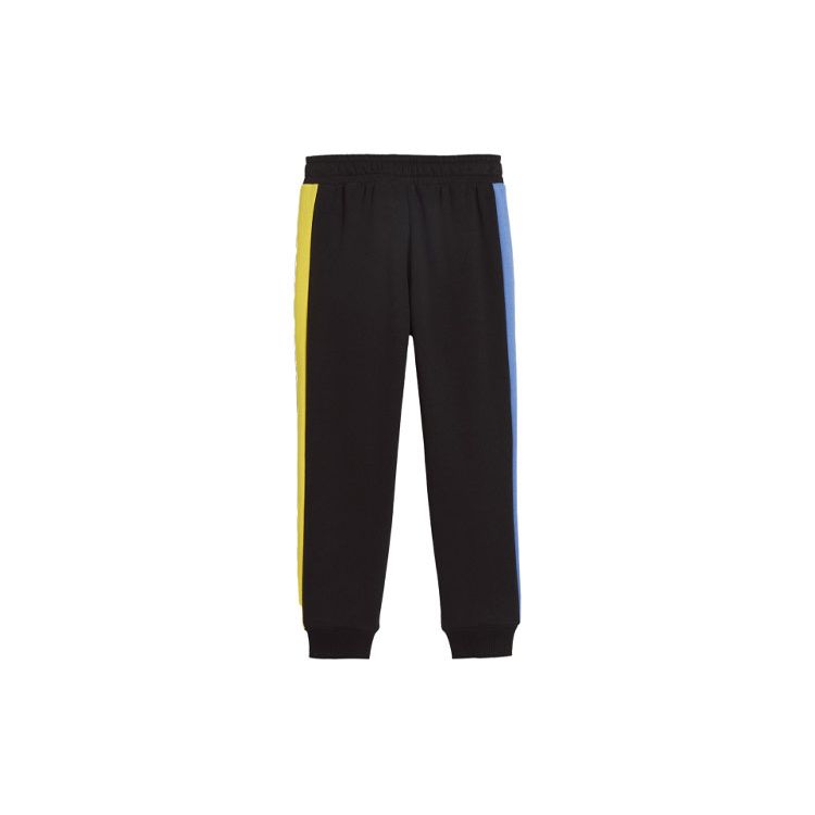 Puma X Trolls T7 Track Pants High Waist Cuffed Knit Sports Pants Kids bottoms Black 624855-01