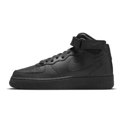 Air Force 1 Mid LE GS Triple Black Kids Sneakers DH2933-001