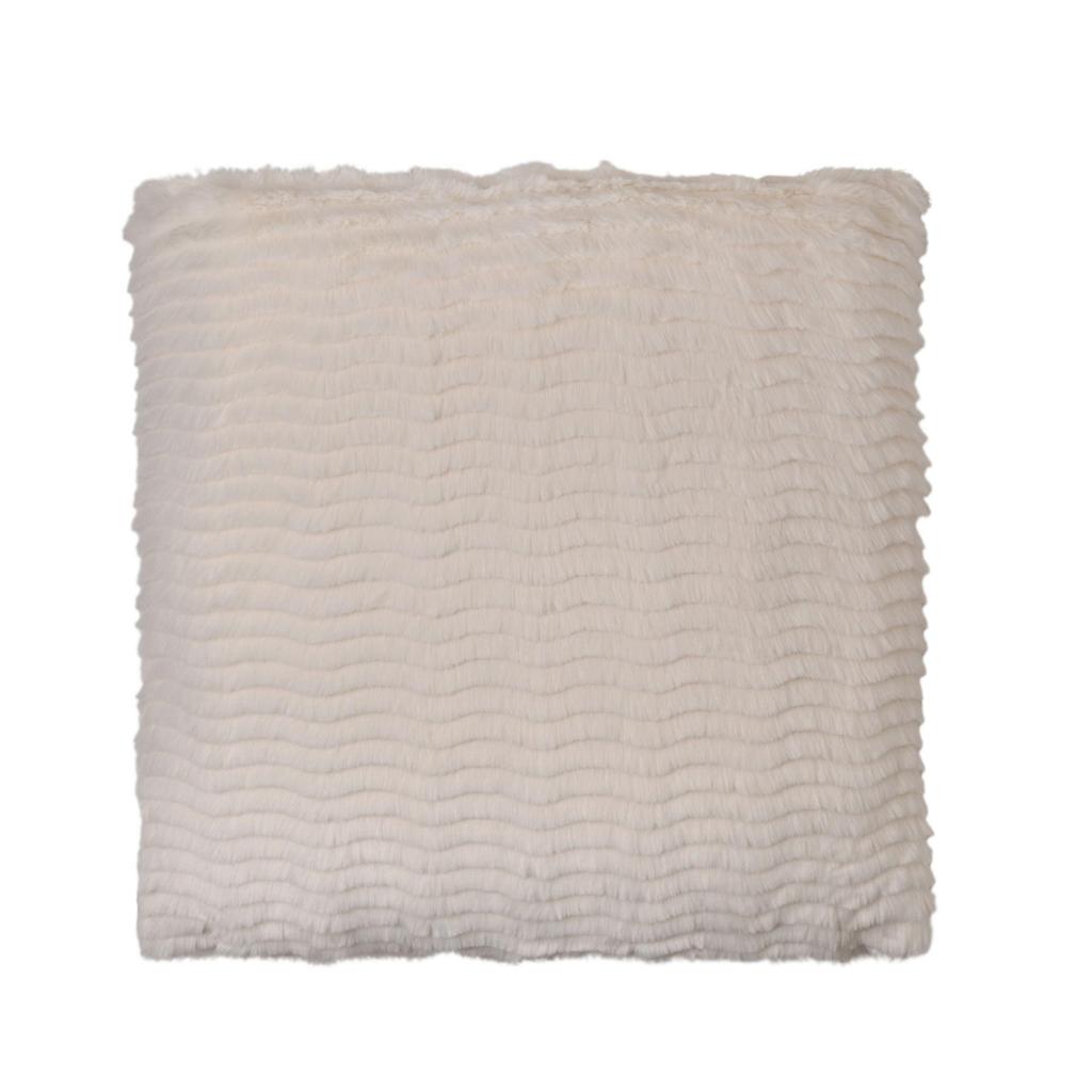Hestia Ivory Ripple Cushion 50cm X 50cm