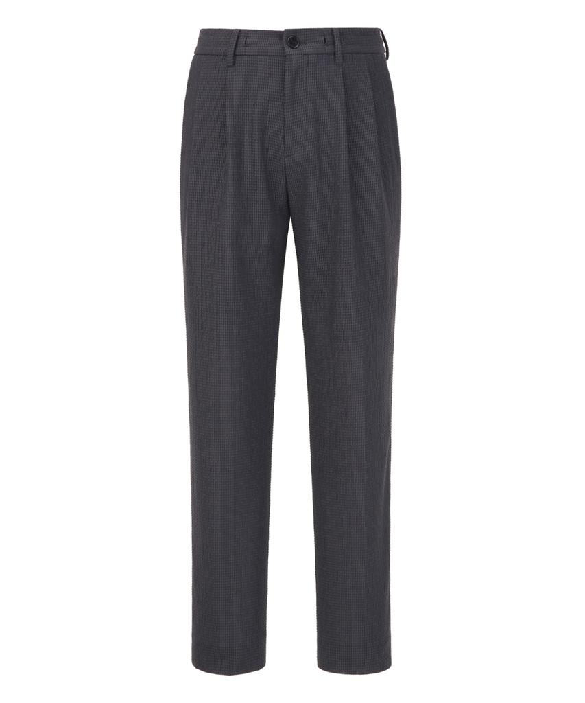 Jilseutyueoteunyuyogmaen Summer Texture String Setup Pants - Dark Gray (Jnpa6B386G3)