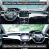 Dash Board Mat for Peugeot 408   2024 2025 Car Dashboard Cover Avoid Light Pad trument Platform Cover Mat Carpet LHD
