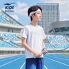 ERKE Boy's Summer Cooling Quick-Dry Patchwork T-Shirt