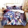 Anime Shoujo Kageki Revue Starlight Bettwäsche-Set Bettbezug Bettset Steppdeckenbezug Kissenbezug Bettdecke King Queen Size Jungen Erwachsene