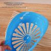 12 Piezas Soportes para Platos de Papel de 10 Pulgadas Dispensador Redondo de Plástico Reutilizable para Platos de Papel con Ranuras de Encaje 5 Colores Brillantes para Fiesta