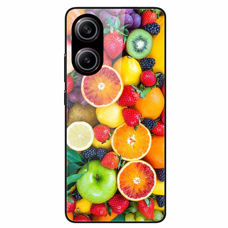 For Poco X7 Pro 5G Case Flower Hard Back Cover Tempered Glass Cases for Xiaomi Poco X 7 Pro X7Pro Hard Shells PocoX7Pro 2025 New
