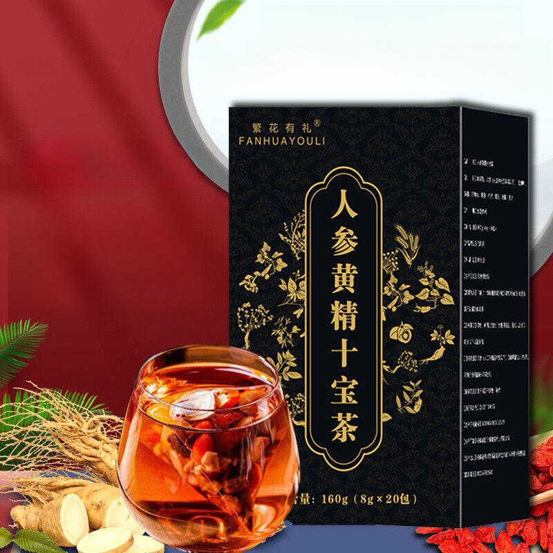 Ginseng Ten Treasures Huangjing Cistanche Eucommia Maca Men's & Eight Treasures