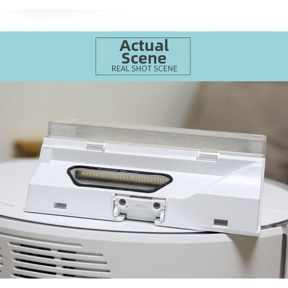 Replacement Dust Container For Xiaomi For Roborock Robot Vacuum Models S50 S51 S52 S55 T4 For T6, 167x95x60mm, White