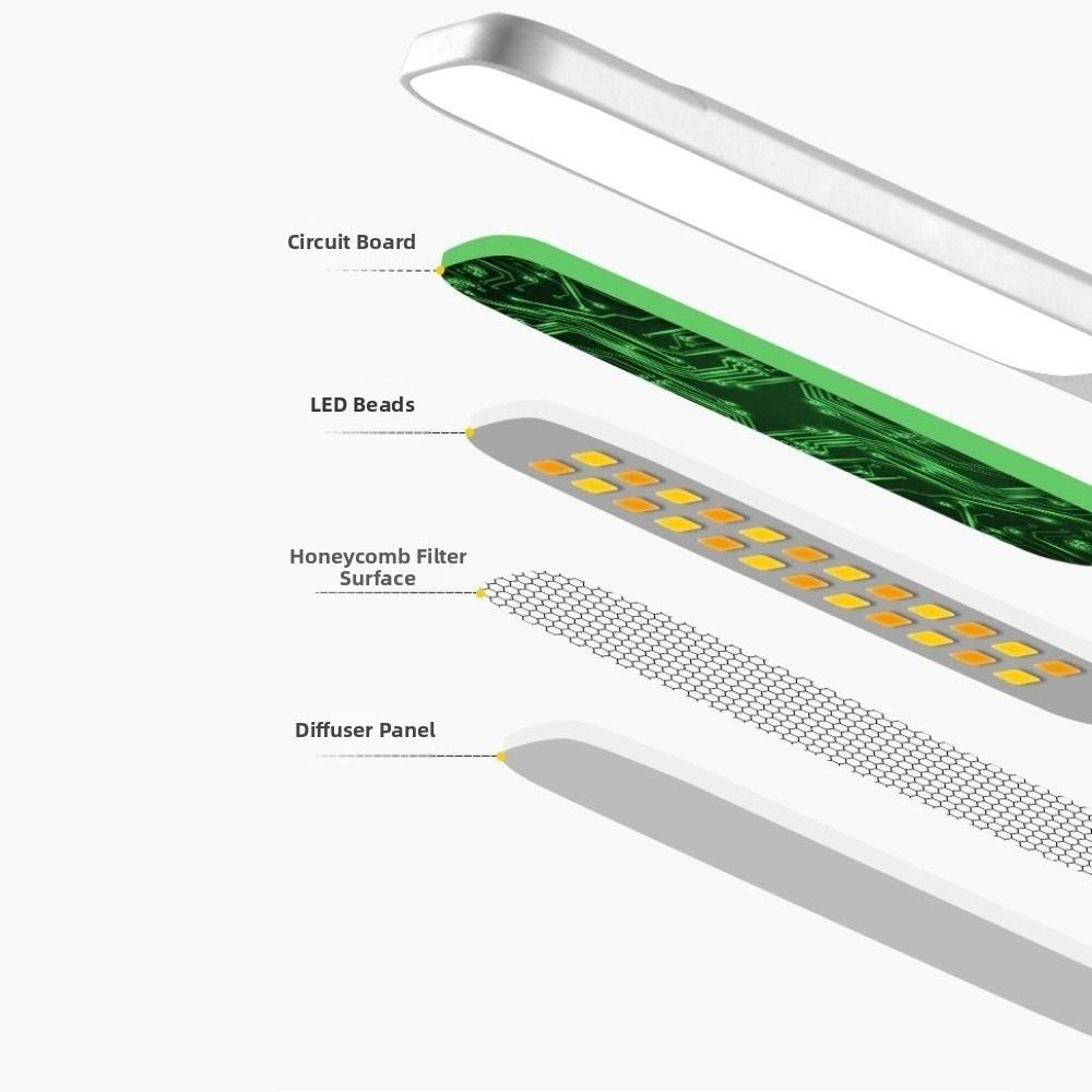 Multi Angle Adjustable Book Reading Light USB Charging Touch Control LED Desk Lamp Eye Protection Stepless Dimming Bedside Lamp