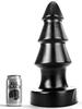Plug AB57 Turbine All Black 36 X 15cm - All Black - XXL Plugs - Width + 8cm