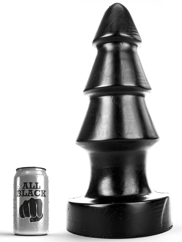 Plug AB57 Turbine All Black 36 X 15cm - All Black - XXL Plugs - Width + 8cm