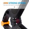 3/4/ 6/9 Inch Plastic Nylon Adjustable Woodworking Clamps Wood Working Tools Spring Clip Carpentry Clamps Outillage Menuiserie