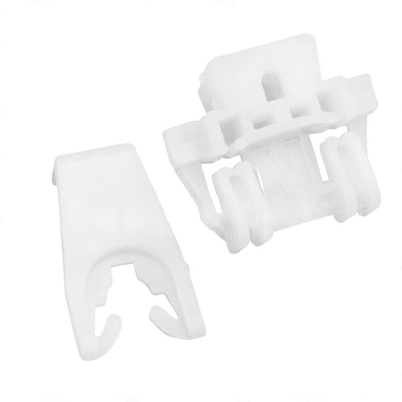Front Door Glass Regulator Clips for Renault For Cilo 1998 2006 OEM 7700842241 7700842240 Replacement Accessory Kit